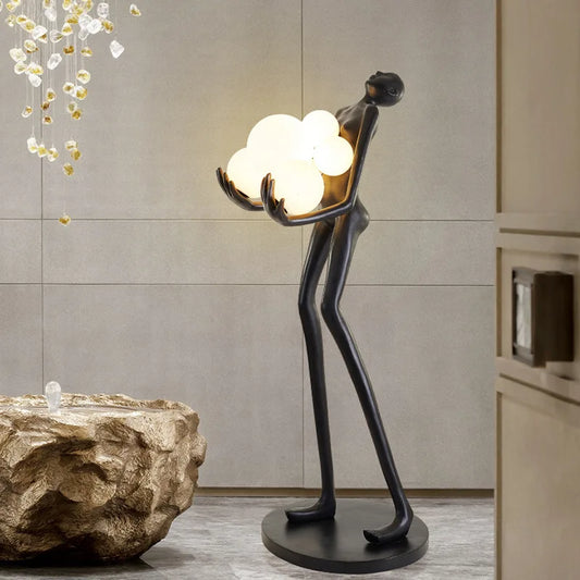 African Heritage Floor Lamp